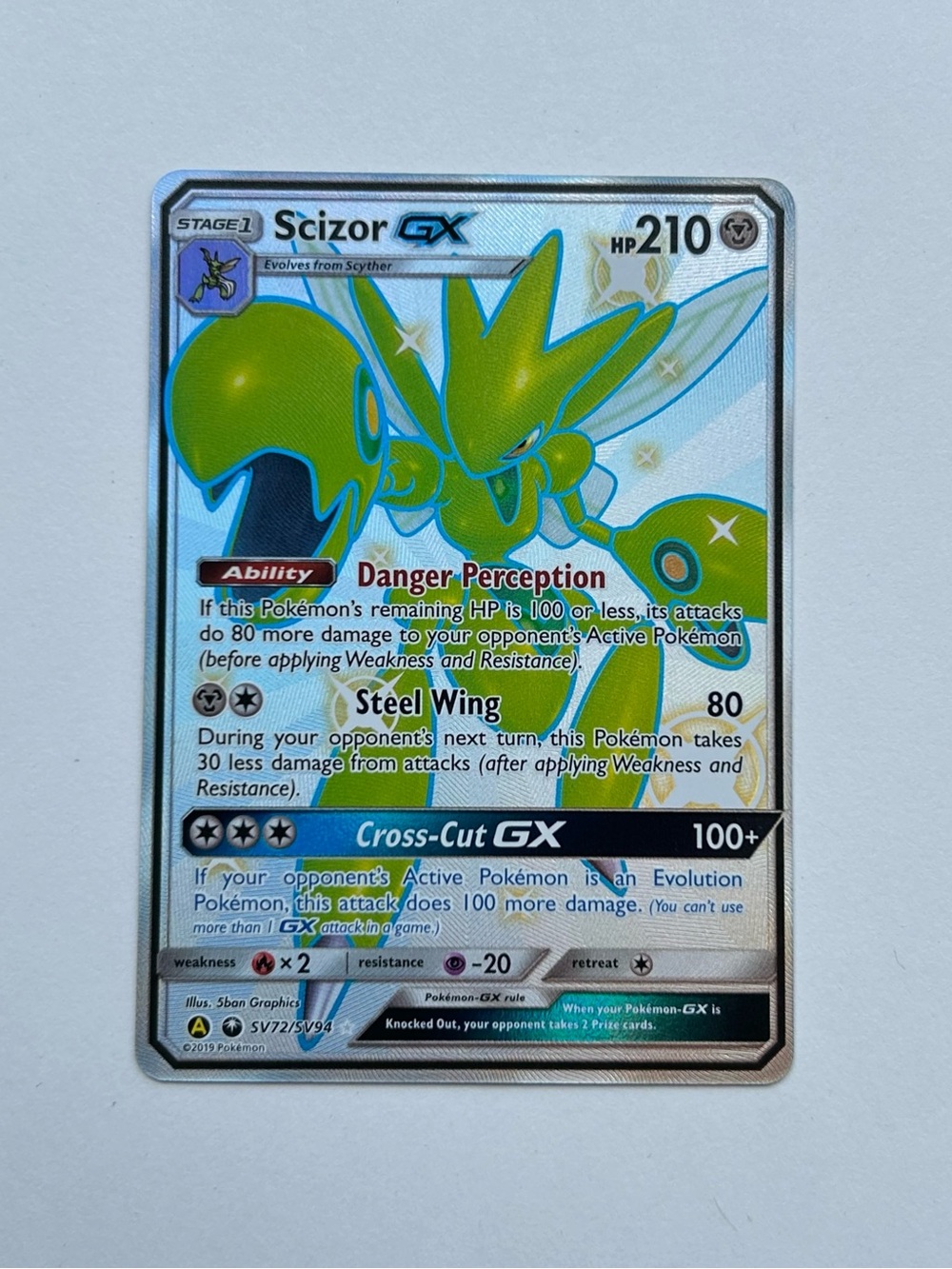 Scizor GX - Hidden Fates Shiny Vault